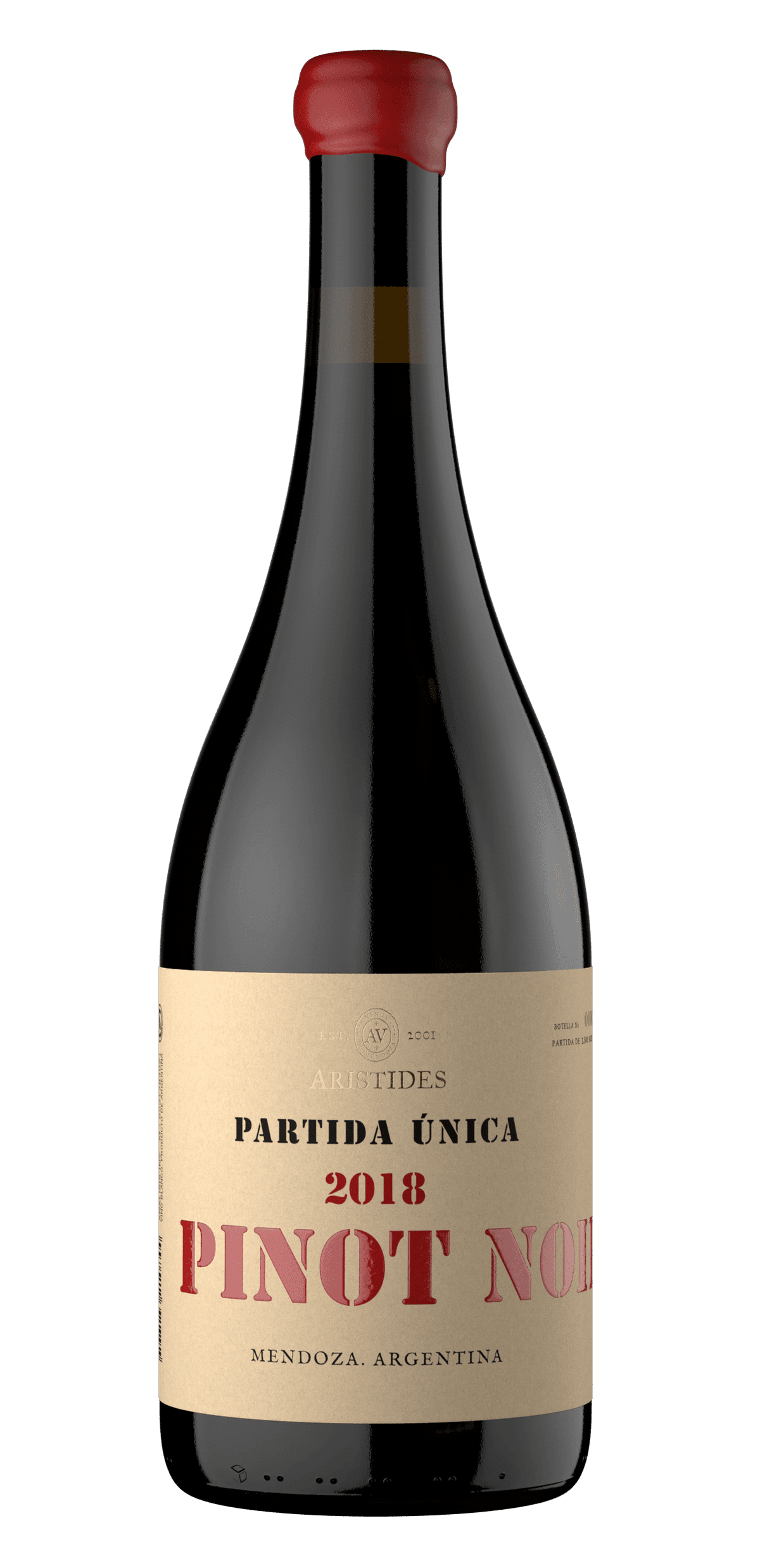 Aristides Partida Única Pinot Noir 2023