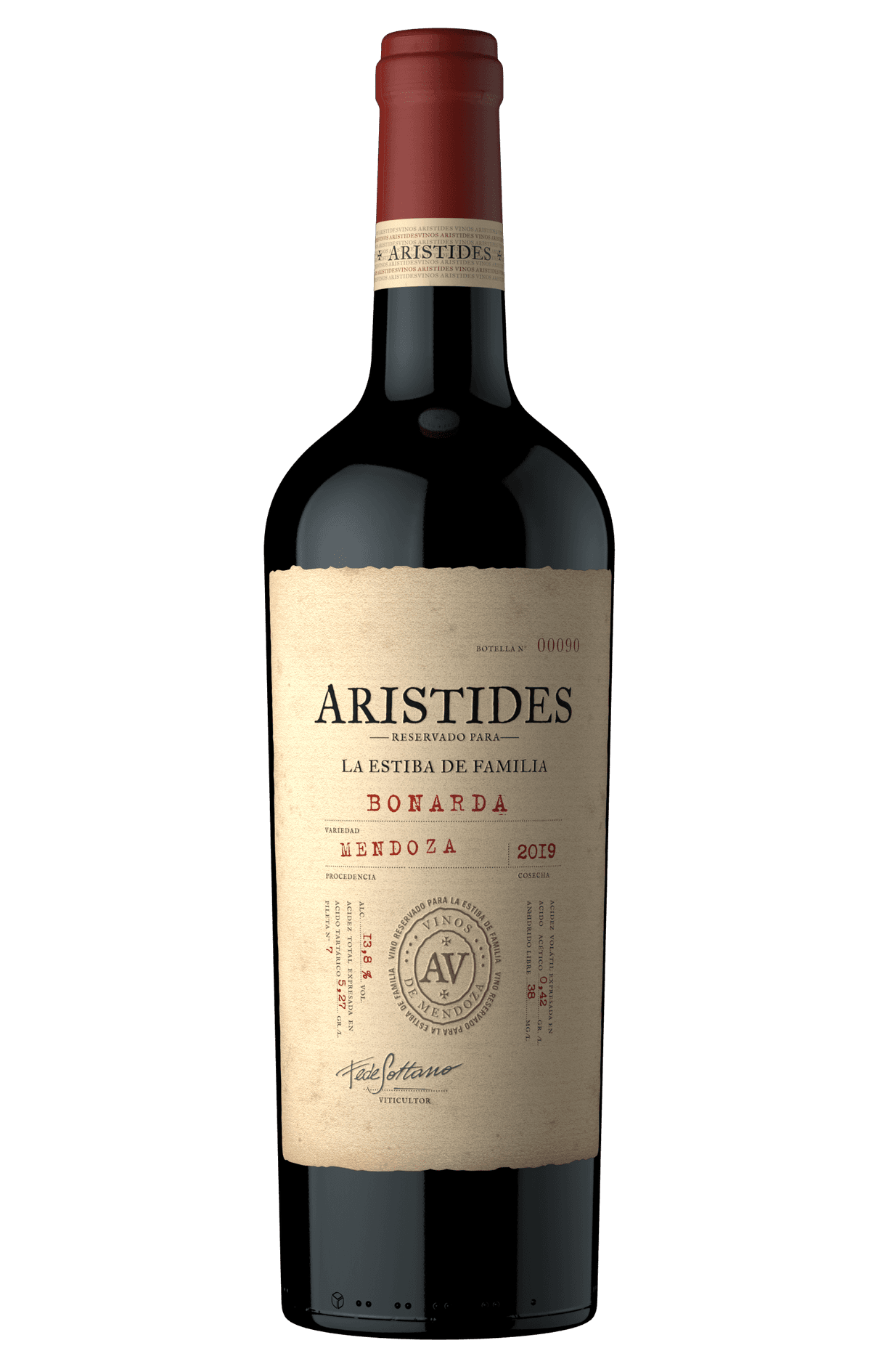 Aristides Estiba de Familia Bonarda 2022