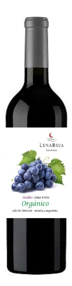 Luna Roja Vino de Autor Malbec Orgánico 2023