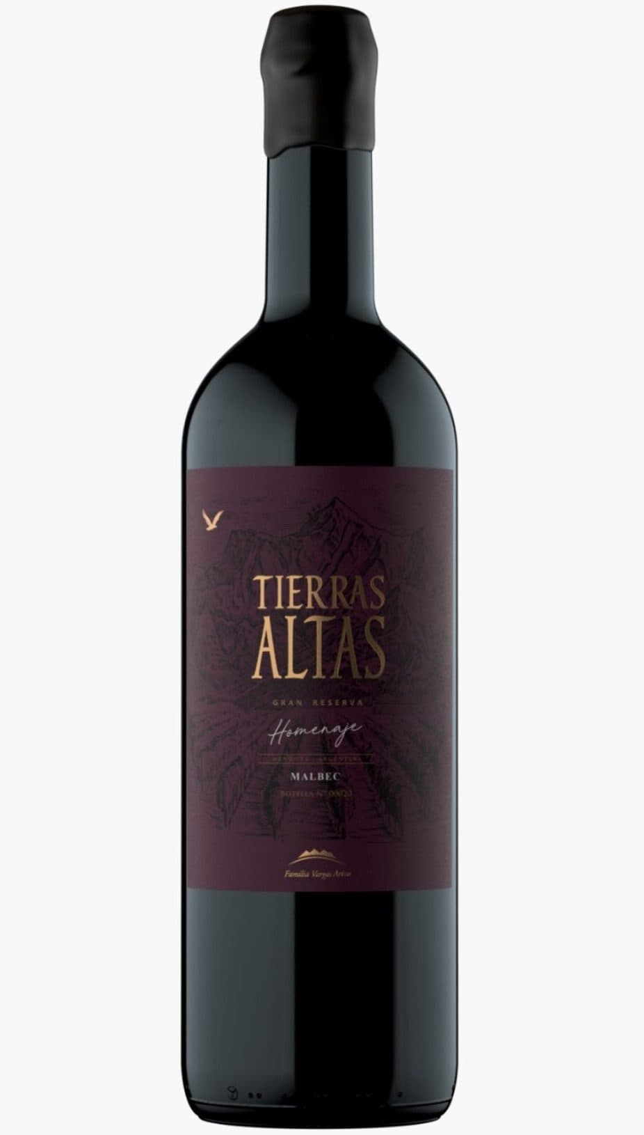 Tierras Altas Malbec Gran Reserva Homenaje 2016