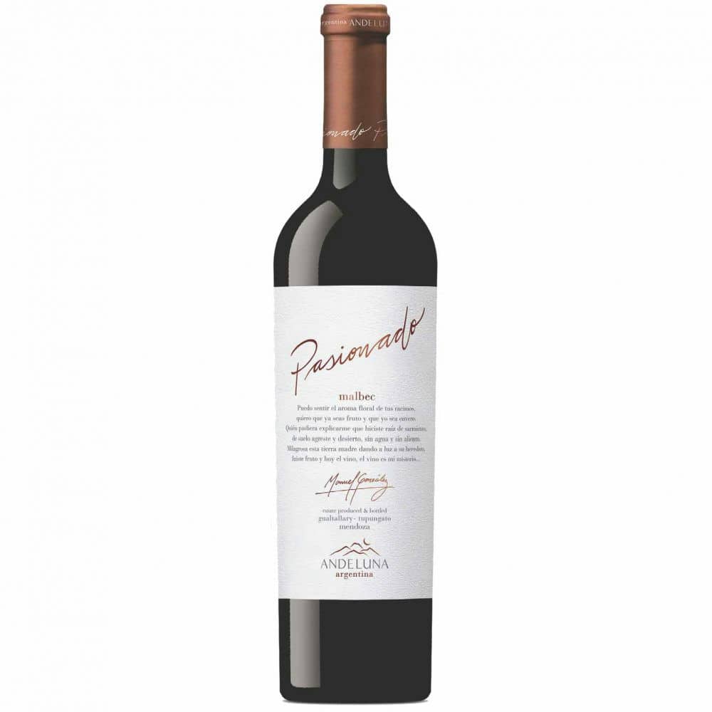 Andeluna Pasionado Malbec 2019