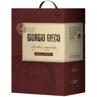 Vino Tinto Gieco Single Vineyard Malbec Bag in Box
