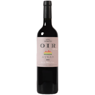 Vino Tinto Favretto Oir Syrah