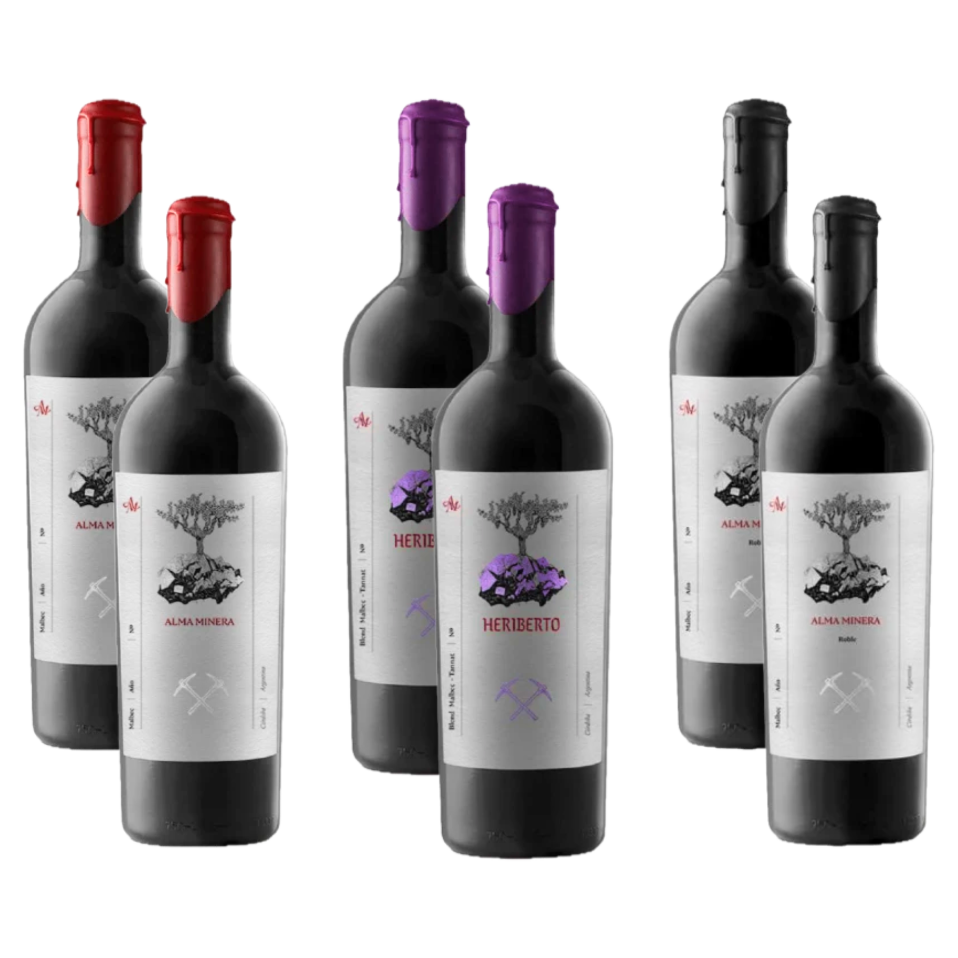 Vinos Tintos Selección Alma Minera