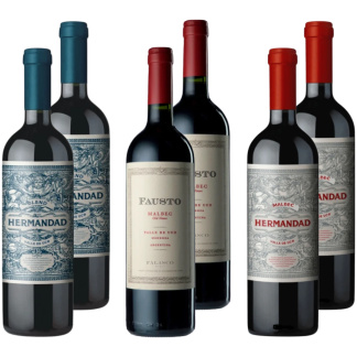 Selección Caja Mixta Vinos Tintos Familia Falasco